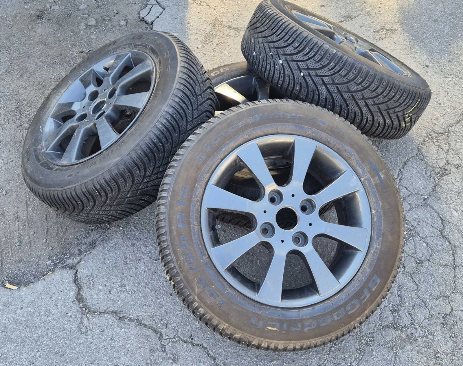 Гуми с джанти BF Goodrich 195/60R15