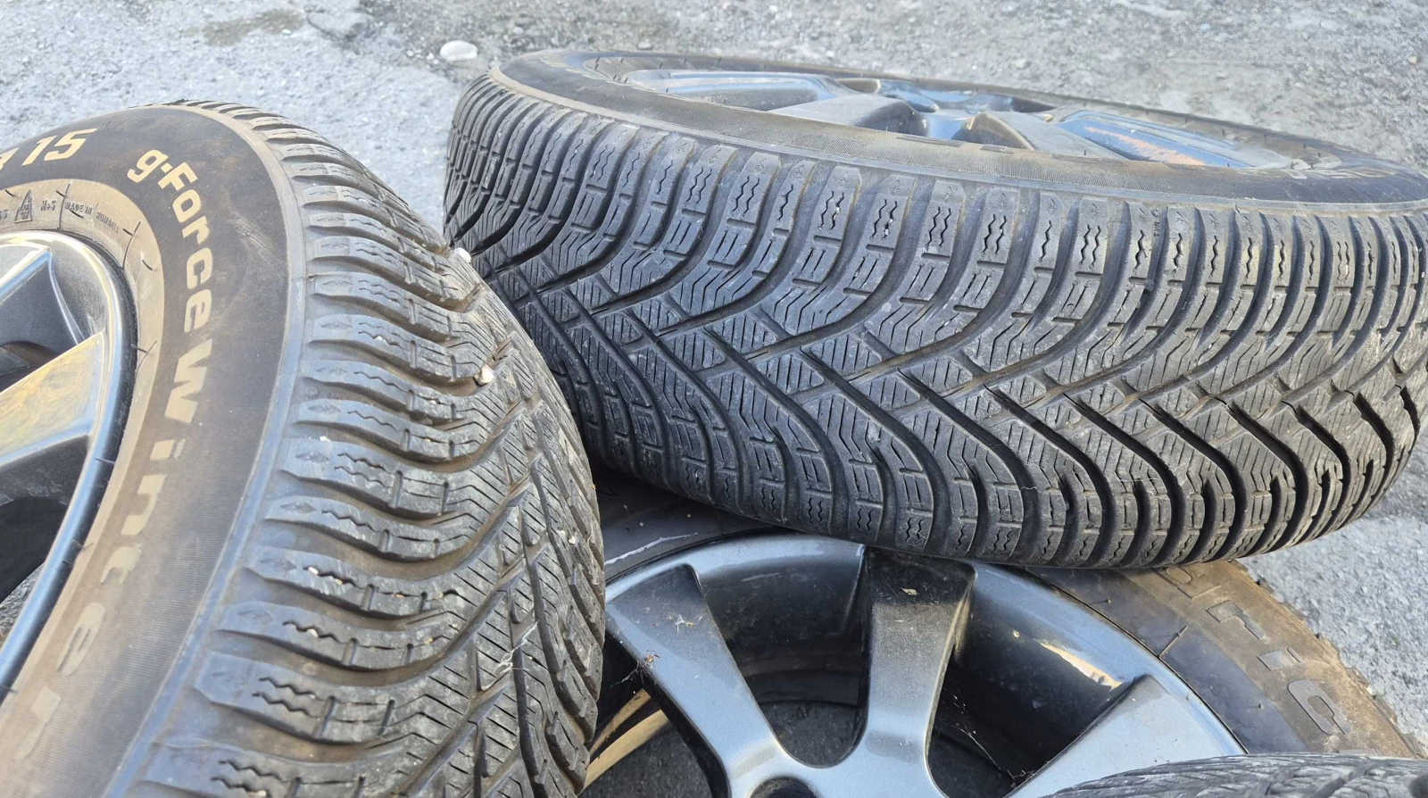 Гуми с джанти BF Goodrich 195/60R15, снимка 3 - Гуми и джанти - 56313364
