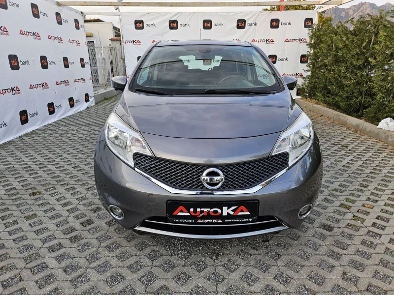 Nissan Note 1.2i-80кс= 121.000км= ГАЗ* BRC* = 360КАМЕРА= НАВИ, снимка 1 - Автомобили и джипове - 47709127