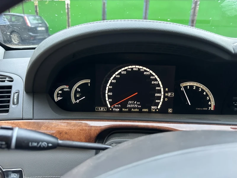 Mercedes-Benz S 500 Long, night vision, газова уредба, снимка 9 - Автомобили и джипове - 52844107