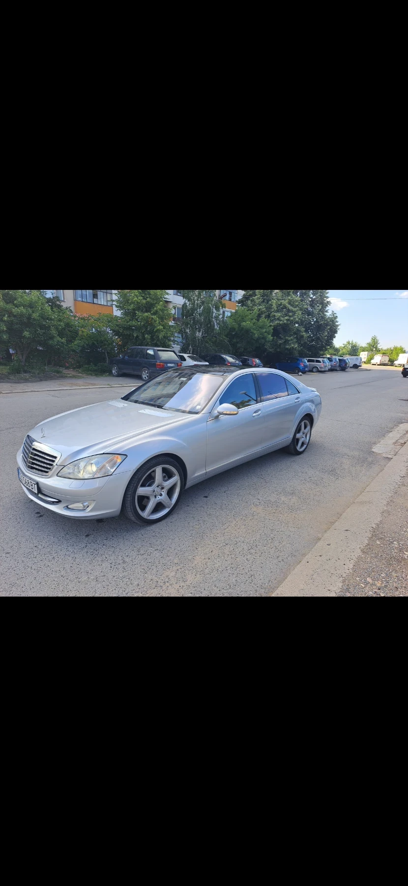 Mercedes-Benz S 500 Long, night vision, газова уредба, снимка 1