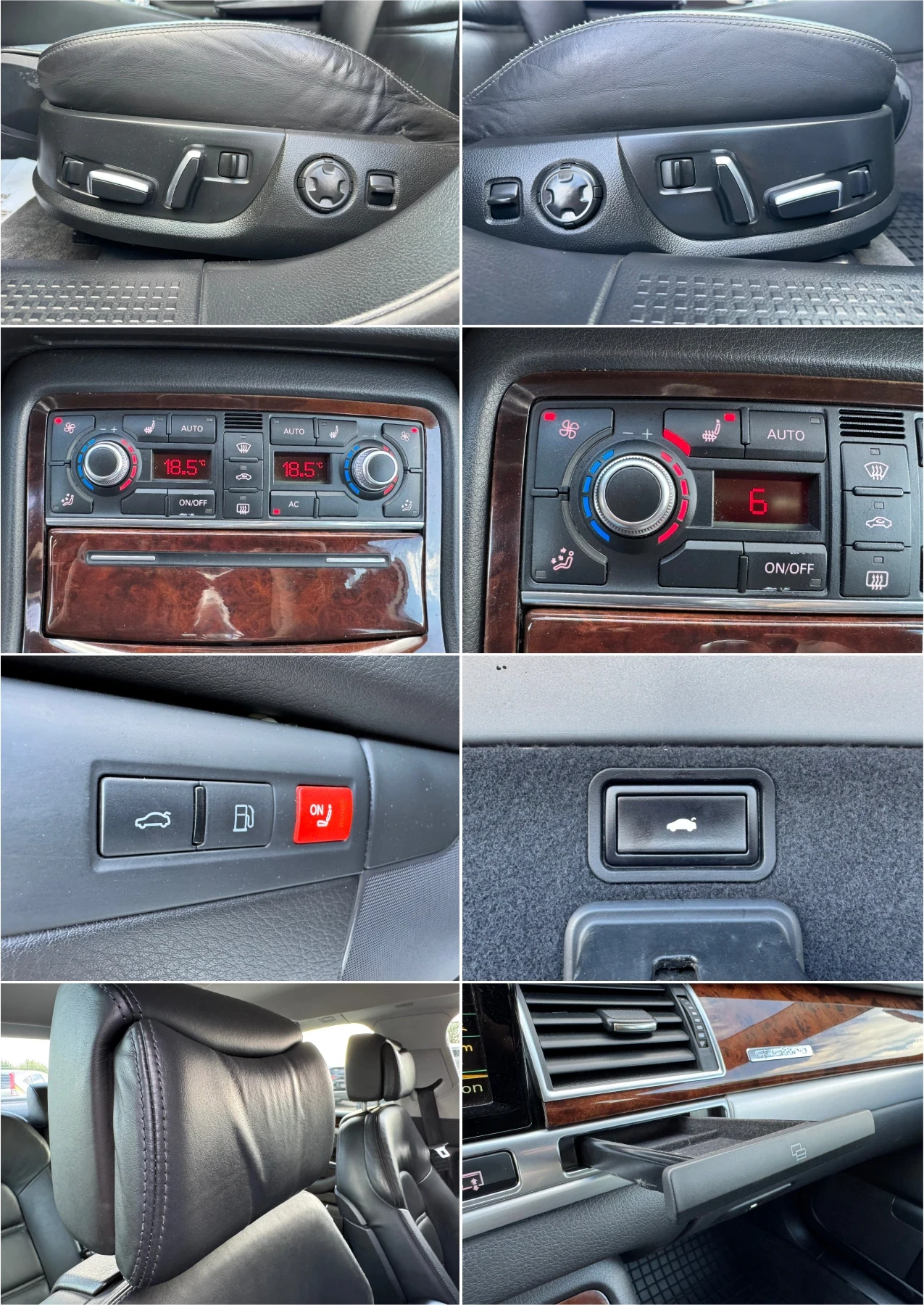 Audi A8 4.2 TDI* Navi* ПодгревСОБСТВЕН ЛИЗИНГ 0%, снимка 16 - Автомобили и джипове - 55939090