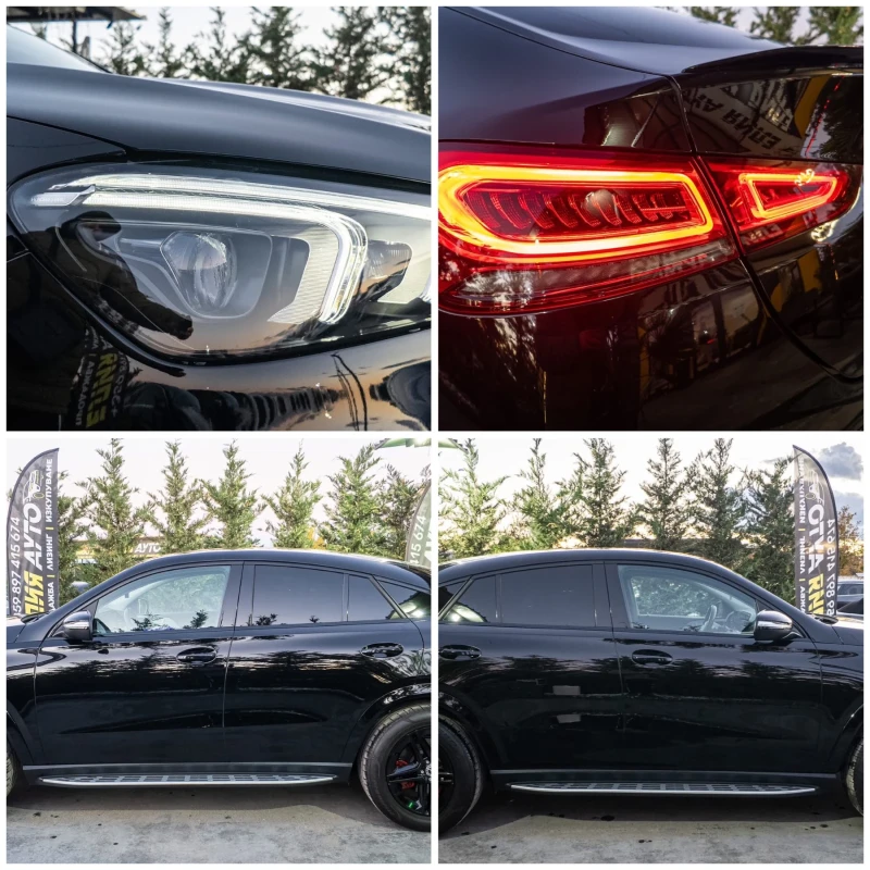 Mercedes-Benz GLE 400 D COUPE FULL BLACK AMG LINE ЛИЗИНГ 100%, снимка 17 - Автомобили и джипове - 52219136