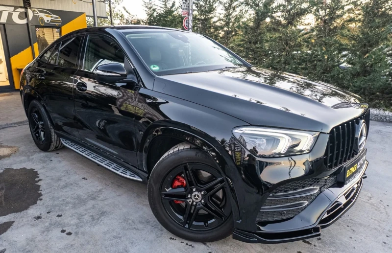Mercedes-Benz GLE 400 D COUPE FULL BLACK AMG LINE ЛИЗИНГ 100%, снимка 5 - Автомобили и джипове - 52219136