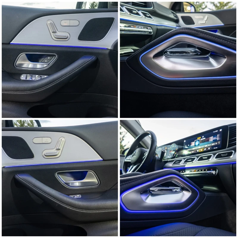 Mercedes-Benz GLE 400 D COUPE FULL BLACK AMG LINE ЛИЗИНГ 100%, снимка 16 - Автомобили и джипове - 52219136