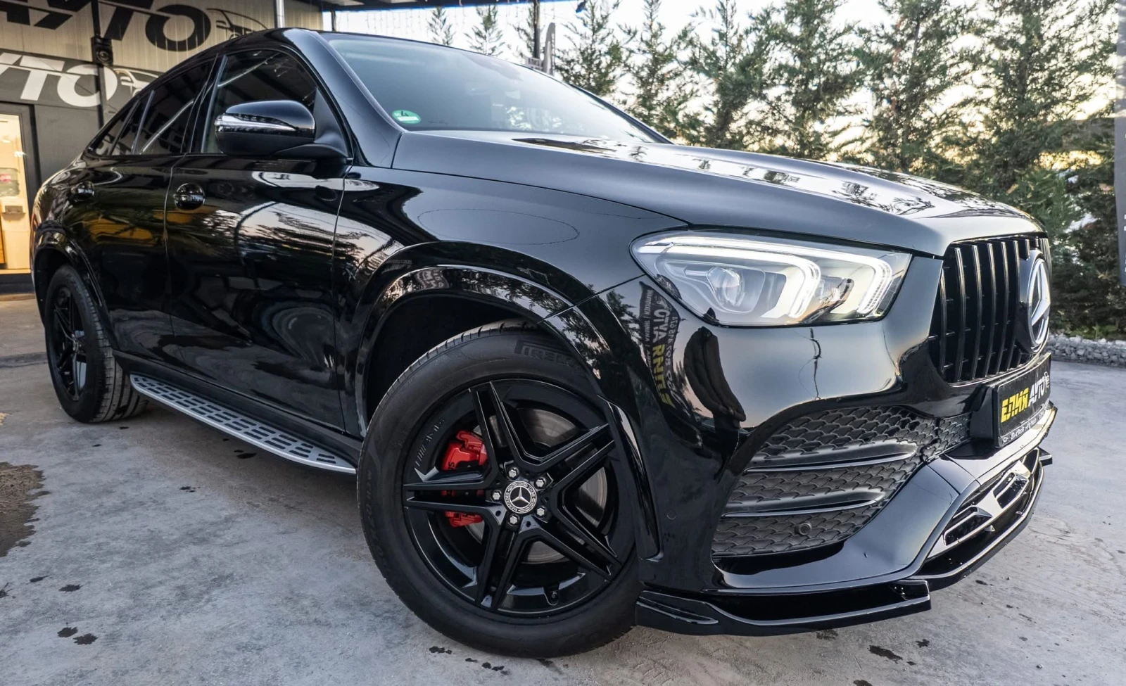 Mercedes-Benz GLE 400 D COUPE FULL BLACK AMG LINE ЛИЗИНГ 100% - изображение 4