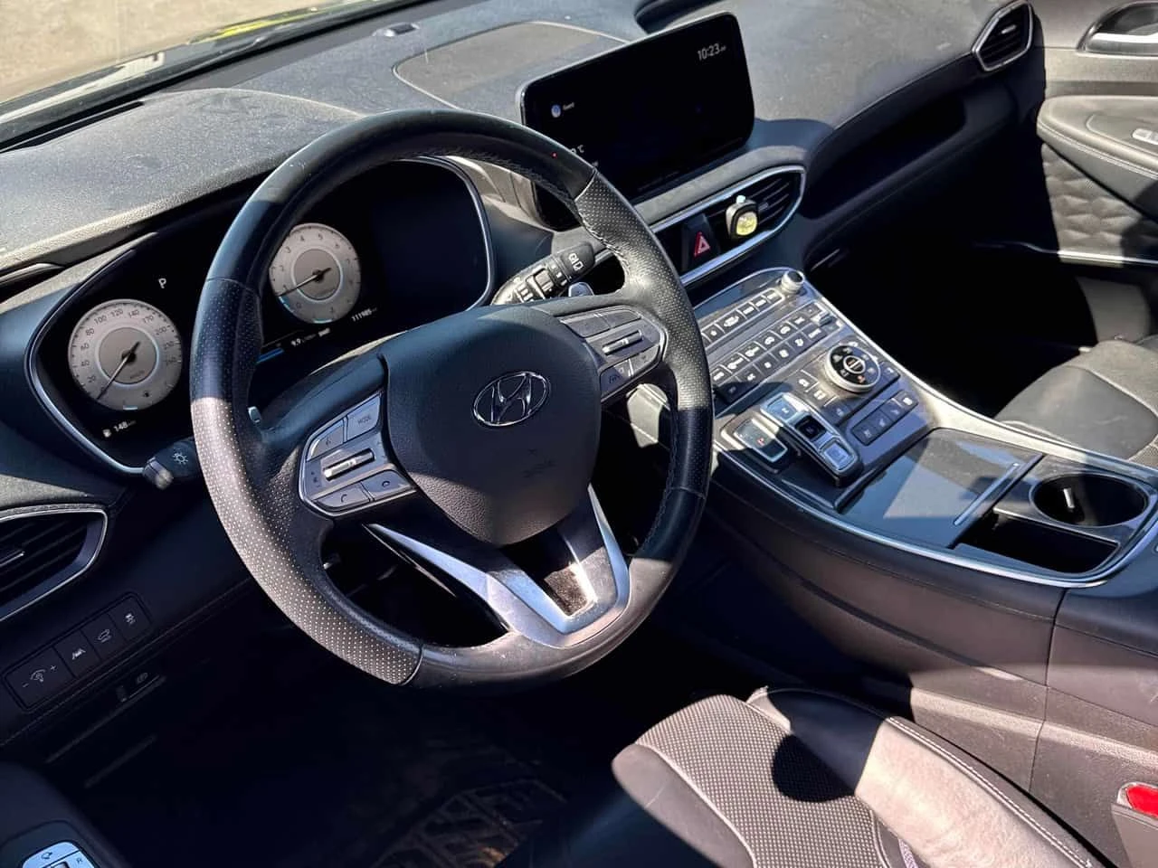 Hyundai Santa fe Ultimate Calligraphy * ДИСТРОНИК * CARFAX, снимка 5 - Автомобили и джипове - 54858651