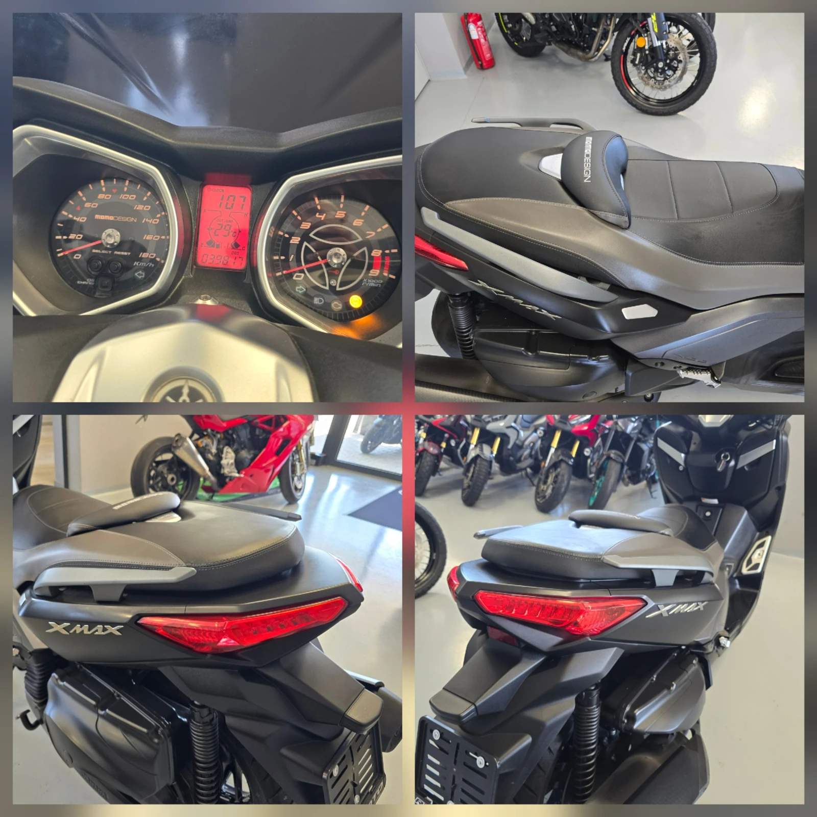 Yamaha X-max 400ie, ABS, Momo Design!, снимка 13 - Мотоциклети и мототехника - 55583245
