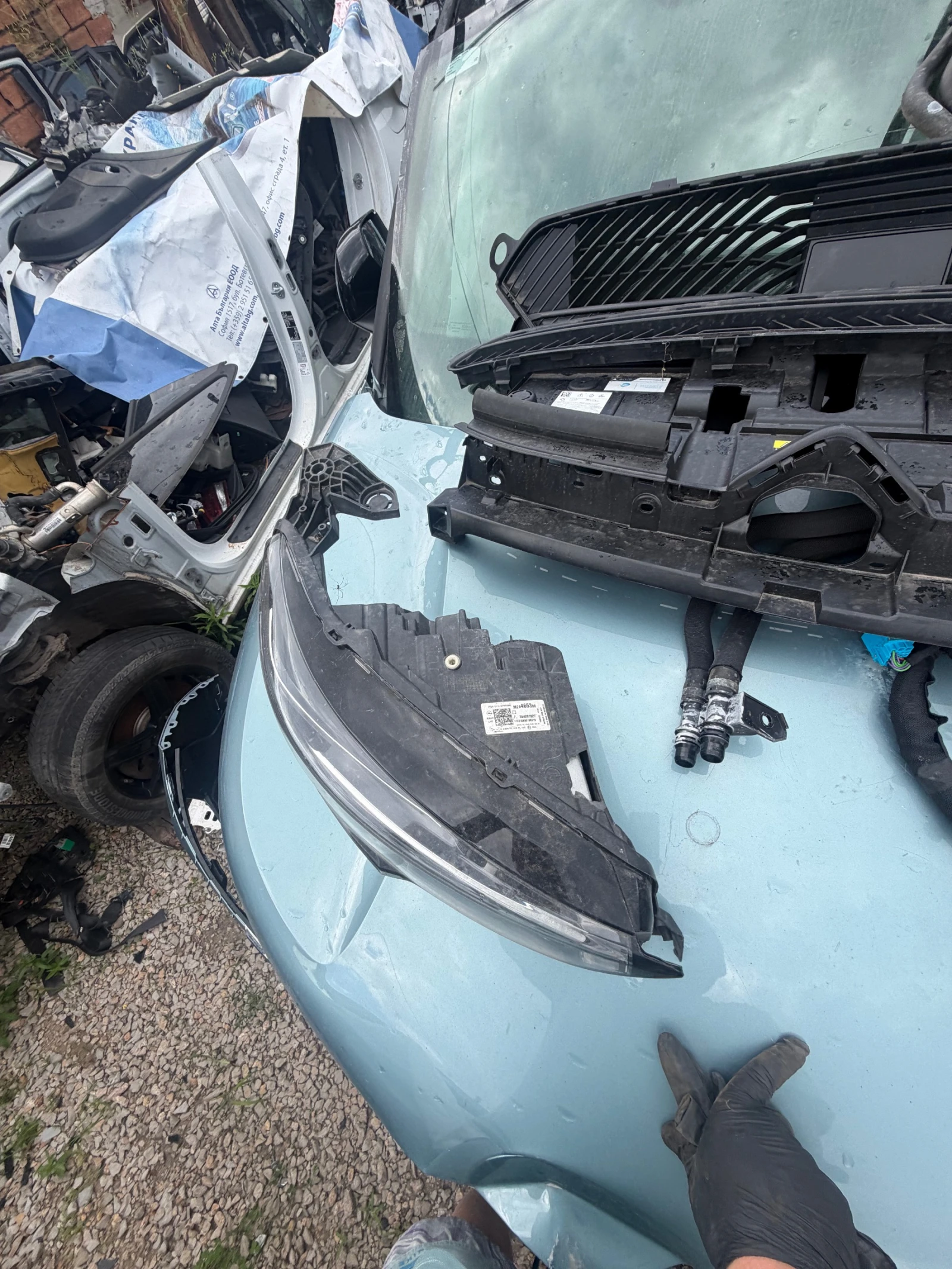 Opel Corsa F 2023г десен фар със забележка 9829465380, снимка 2 - Части - 54962738