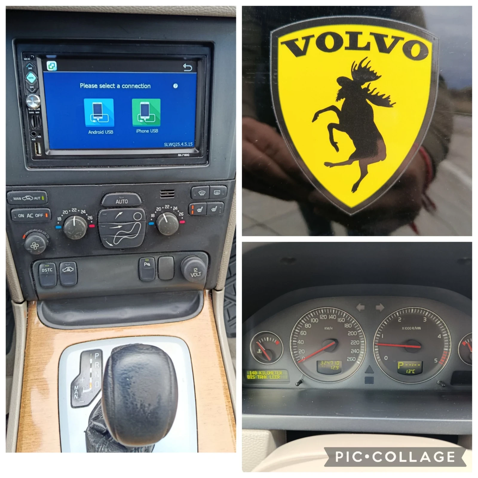 Volvo Xc90 2.4 D5 автомат кожа навигация ТОП, снимка 16 - Автомобили и джипове - 54089263