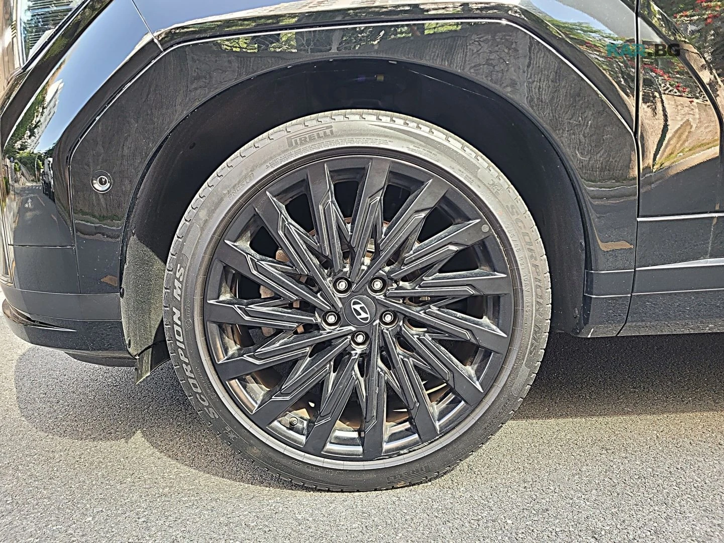 Hyundai Santa fe * 2.5T* 4WD* CALLIGRAPHY* ПОДГРЕВ* ОБДУХВАНЕ* 360*, снимка 10 - Автомобили и джипове - 55135154