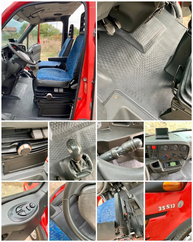 Iveco Daily 2.8TDI* SUPER MAXII XXXL | 2 С-НИЧНИ ВРАТИ* 196км!, снимка 15 - Бусове и автобуси - 53235221