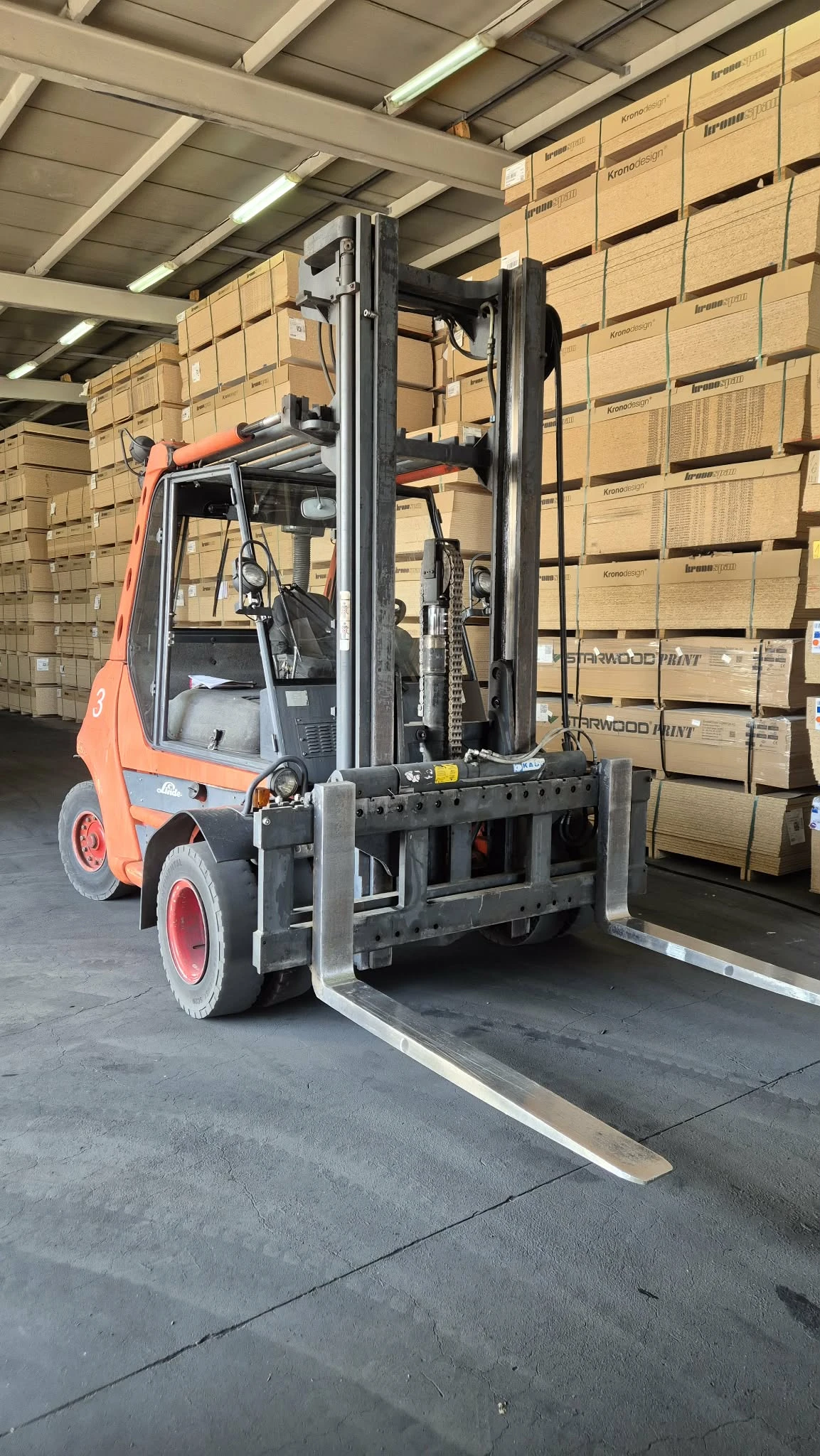 Мотокар Linde H70D-02, снимка 7 - Индустриална техника - 55372440