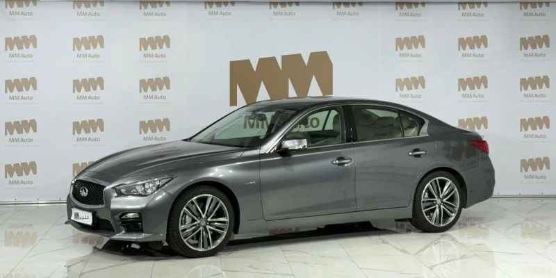 Infiniti Q50 хибрид памет кожа Keyless, снимка 1 - Автомобили и джипове - 45978534