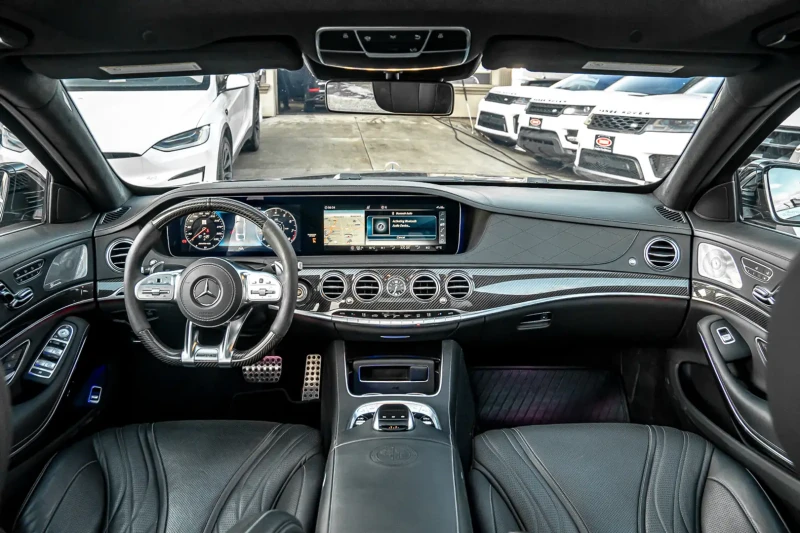 Mercedes-Benz S 63 AMG FULL MAXX* * * , снимка 13 - Автомобили и джипове - 52510476