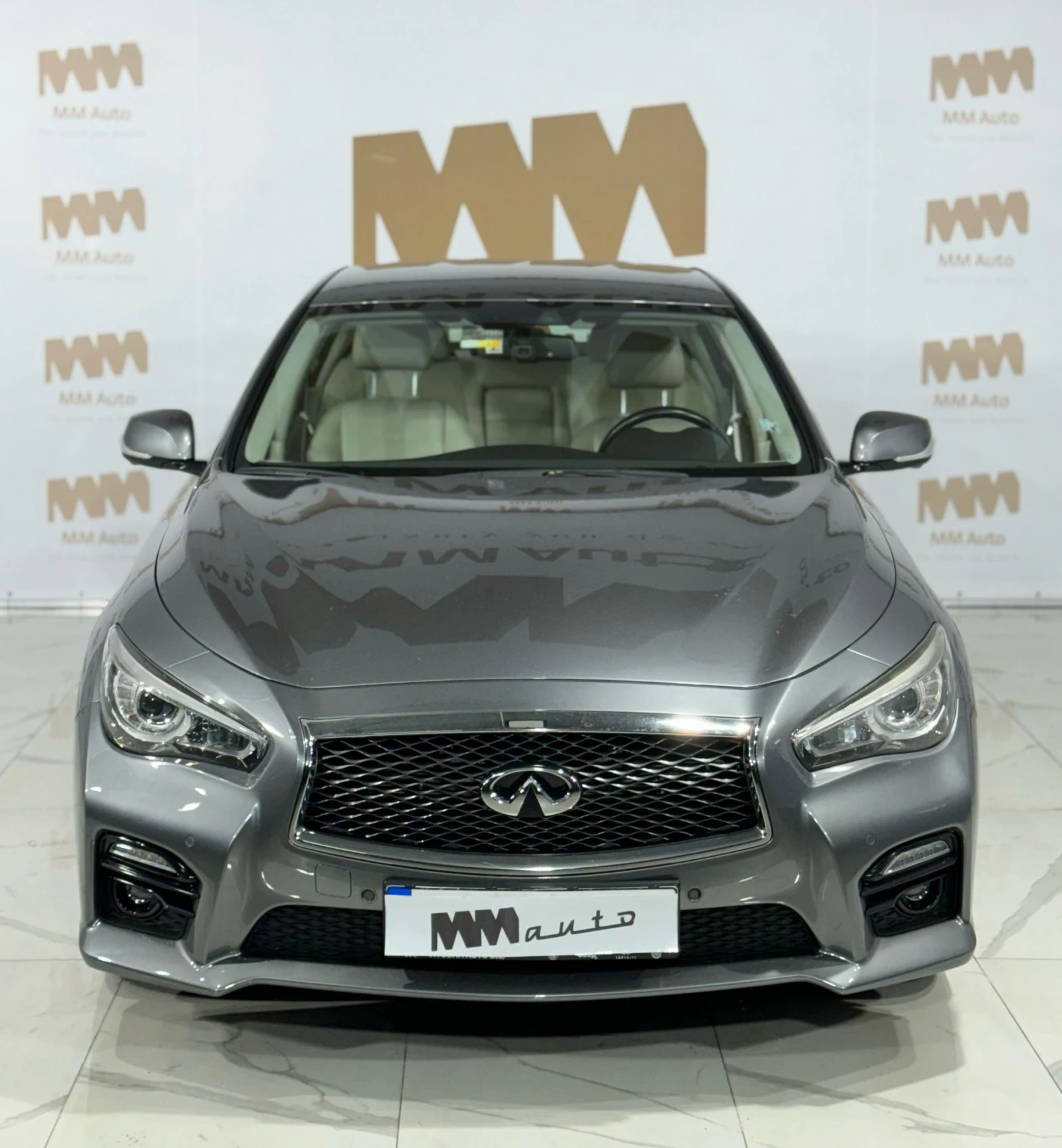 Infiniti Q50 хибрид памет кожа Keyless - изображение 4