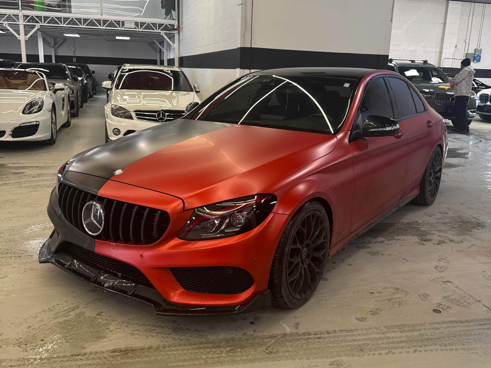 Mercedes-Benz C 400 AMG-pkg* Burmester* Pano* Подгрев*  - изображение 4