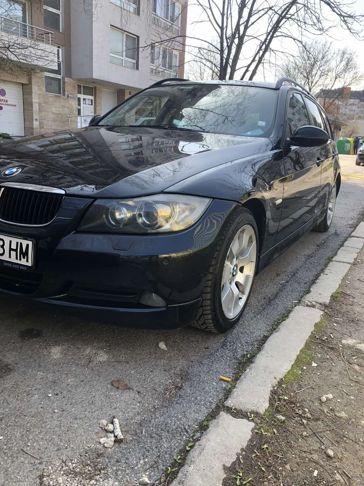 BMW 320 E91 Angel Eyes + Automat + RECARO + Cruise Control, снимка 2 - Автомобили и джипове - 53781248