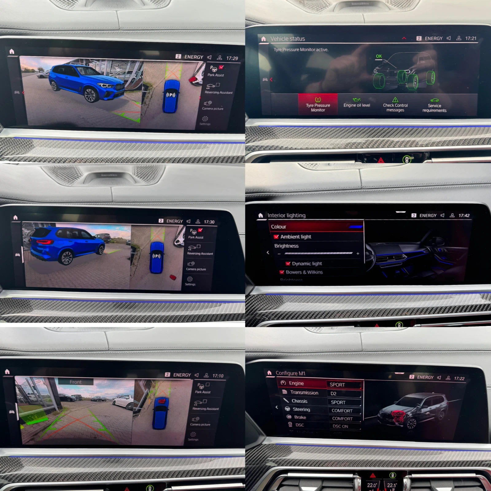 BMW X5M COMP#INDIVIDUAL#B&W#SOFTCL#LASER#FULL FULL FULL, снимка 15 - Автомобили и джипове - 54153537