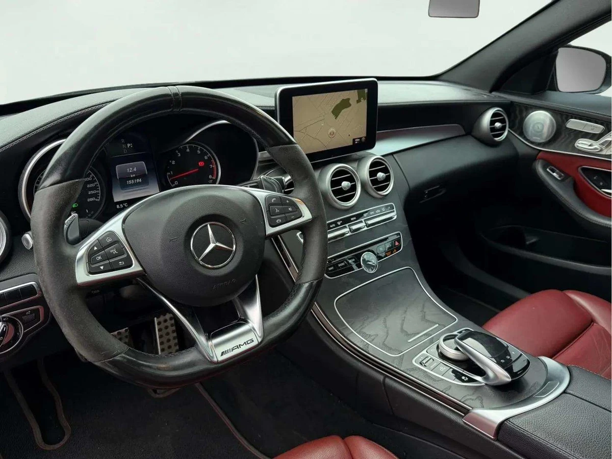 Mercedes-Benz C 450 AMG 4MATIC* PANOROOF* BURMSETER* REAR-CAMERA* , снимка 7 - Автомобили и джипове - 54556403