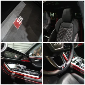 Audi SQ8 4.0TFSI BLACK LINE ПАНО ЧЕРВЕН КОНЕЦ ЛИЗИНГ 100%, снимка 16