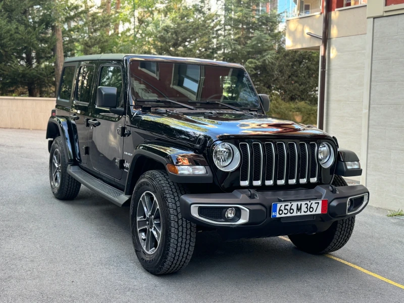 Jeep Wrangler 2.0 Biturbo-Кабрио-хардтоп-4хил.км-НОВ, снимка 2 - Автомобили и джипове - 47426564