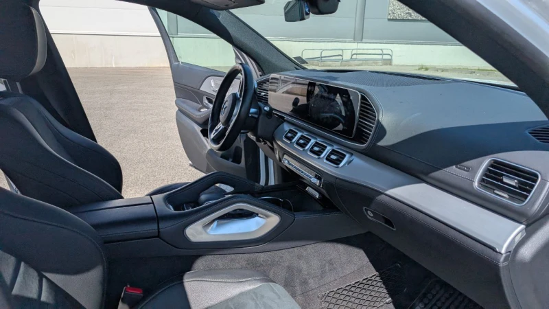 Mercedes-Benz GLE 350  350е Plugin+ AMG+ PANO+ HEADUP+ BURM+ 360, снимка 12 - Автомобили и джипове - 52286028