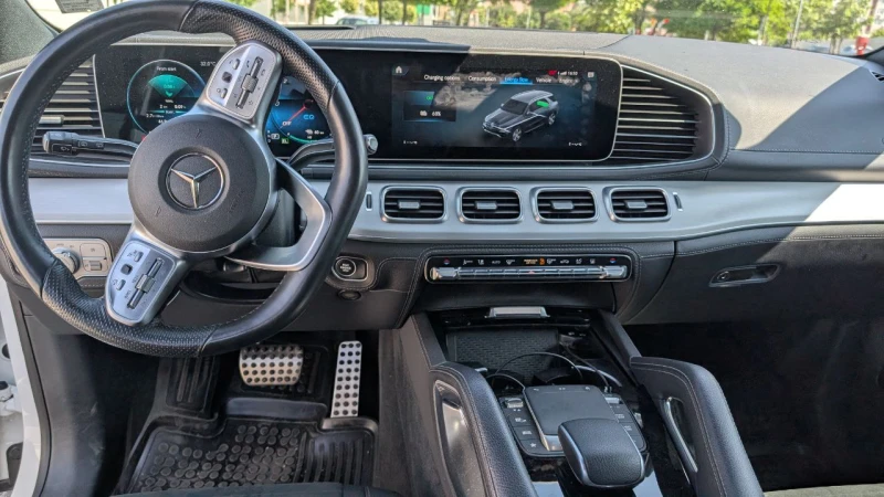 Mercedes-Benz GLE 350  350е Plugin+ AMG+ PANO+ HEADUP+ BURM+ 360, снимка 10 - Автомобили и джипове - 52286028