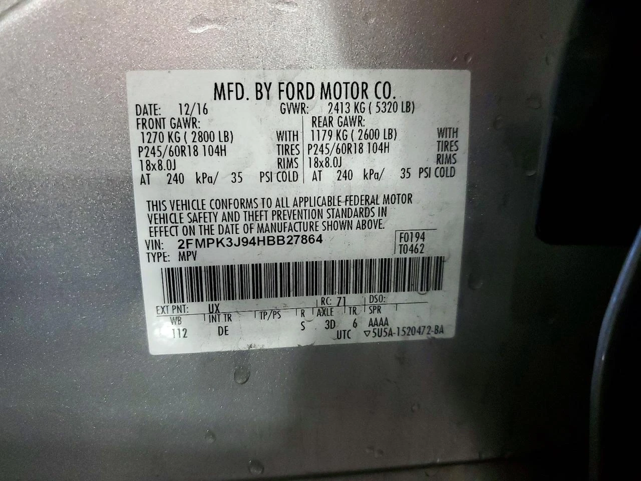 Ford Edge 2.0l Sel, снимка 12 - Автомобили и джипове - 56145325