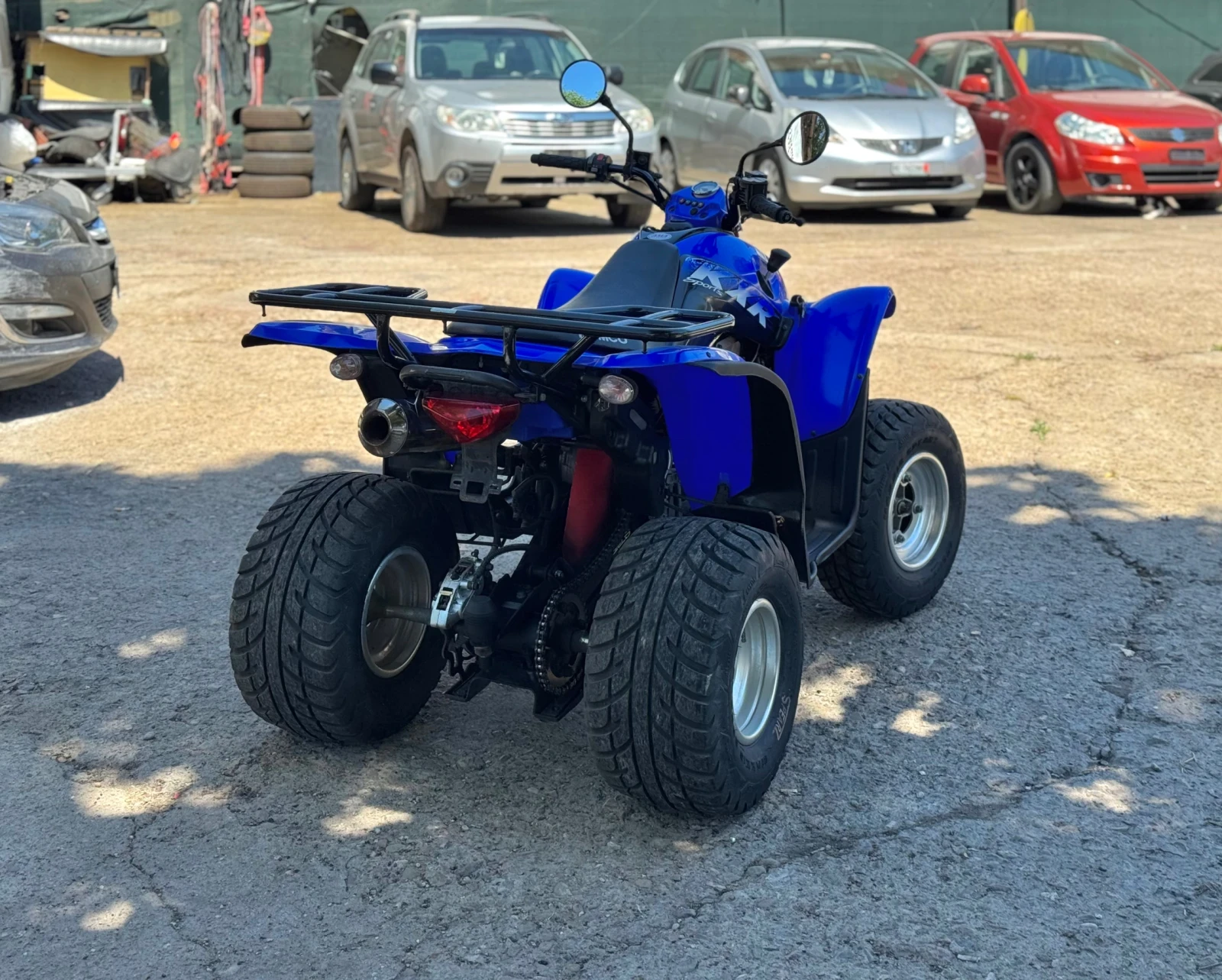 Kymco 250 KXR-SPORT!АВТОМАТИК!КАТО НОВО!РЕГИСТРАЦИЯ В КАТ!, снимка 6 - Мотоциклети и мототехника - 54931350