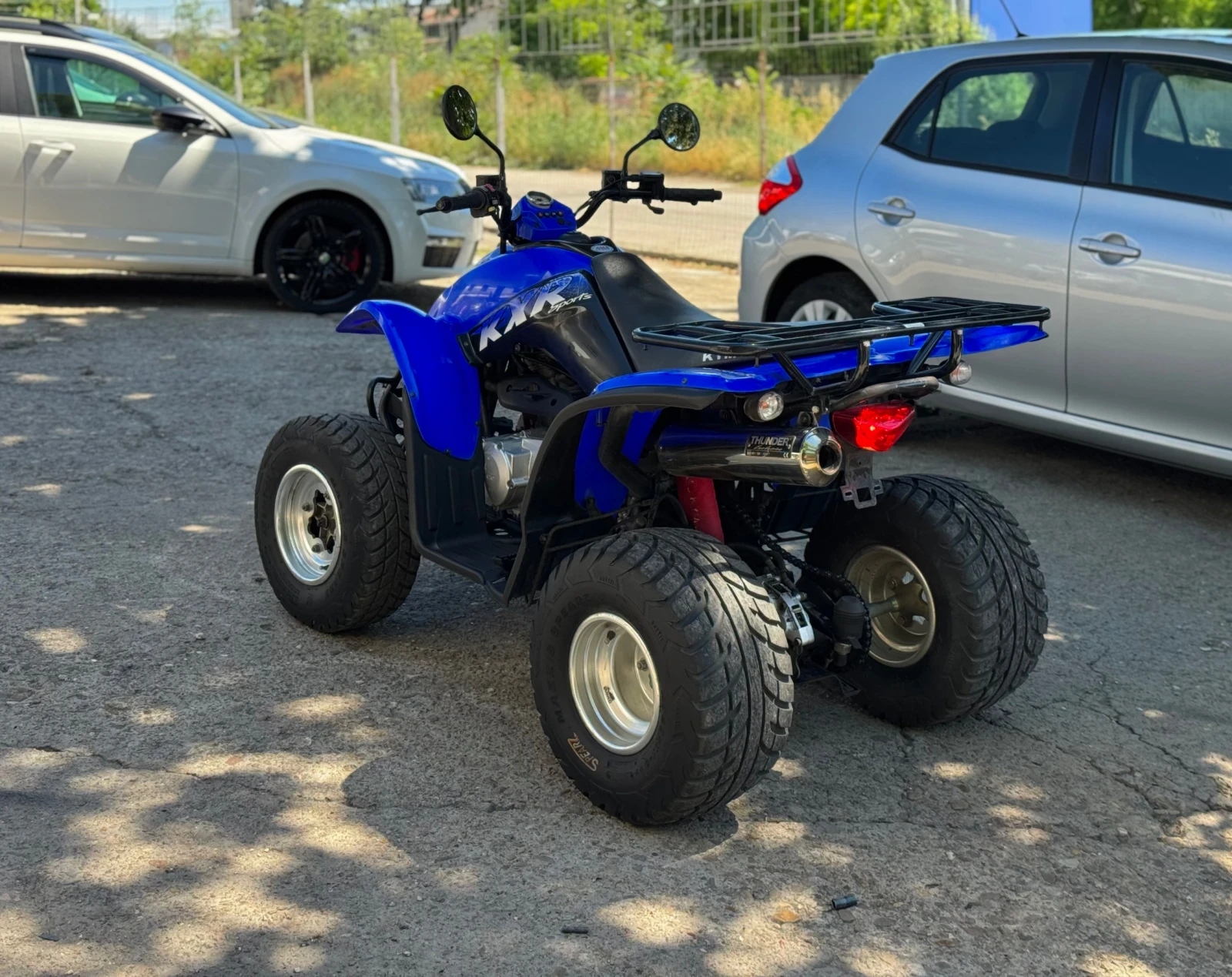 Kymco 250 KXR-SPORT!АВТОМАТИК!КАТО НОВО!РЕГИСТРАЦИЯ В КАТ!, снимка 2 - Мотоциклети и мототехника - 54931350