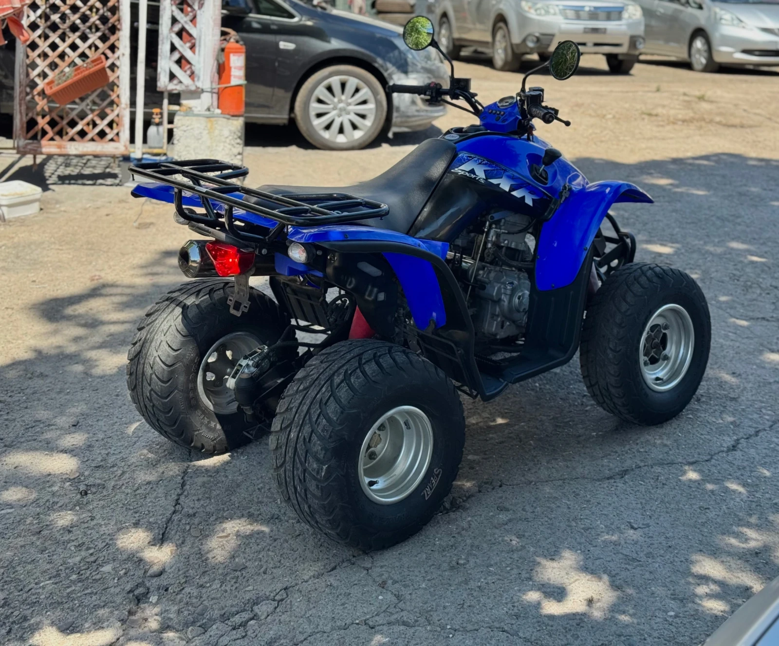 Kymco 250 KXR-SPORT!АВТОМАТИК!КАТО НОВО!РЕГИСТРАЦИЯ В КАТ!, снимка 4 - Мотоциклети и мототехника - 54931350