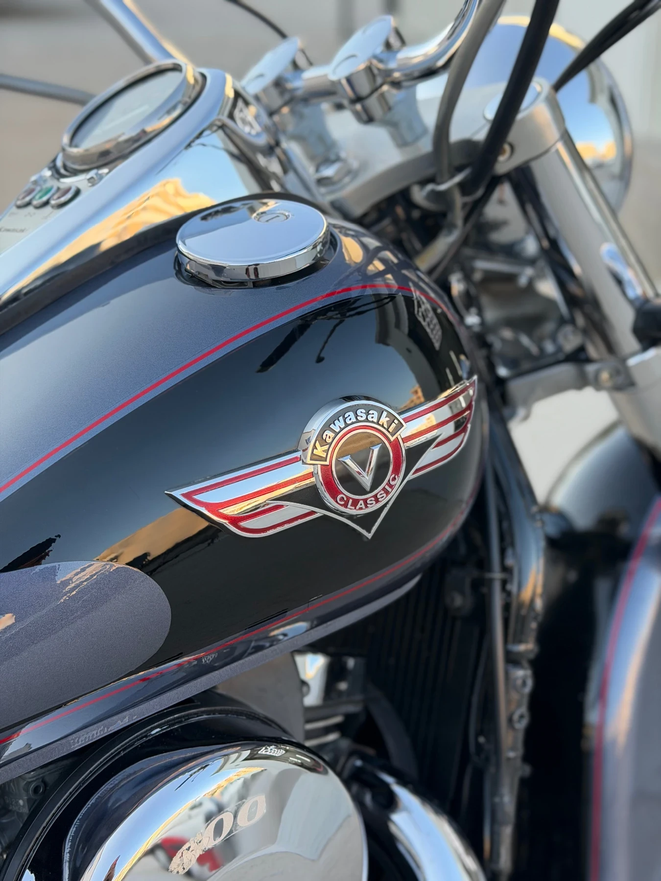 Kawasaki Vulcan VN 800 Classic 13.000km, снимка 8 - Мотоциклети и мототехника - 55455673