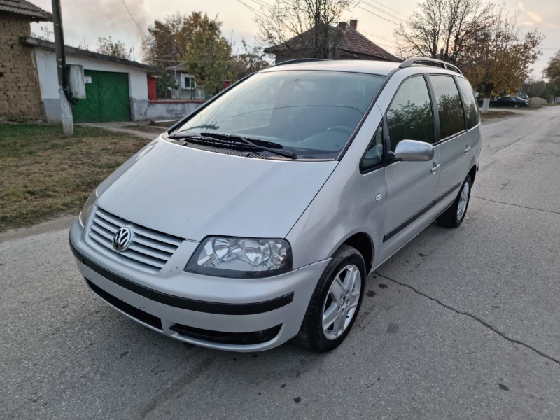 VW Sharan 7 МЕСТЕН, снимка 1 - Автомобили и джипове - 48454849