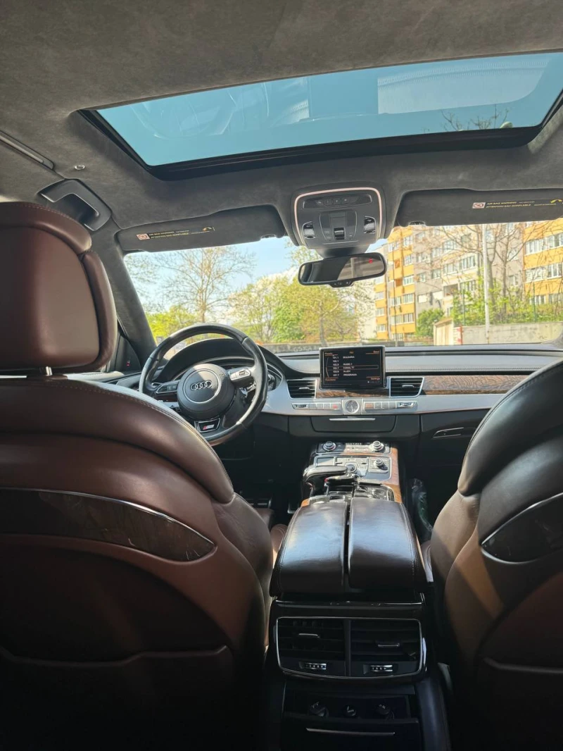 Audi S8 + 4.0L BiTurbo TFSI - 605 к.с. ВСИЧКИ ЕКСТРИ , снимка 15 - Автомобили и джипове - 52887119