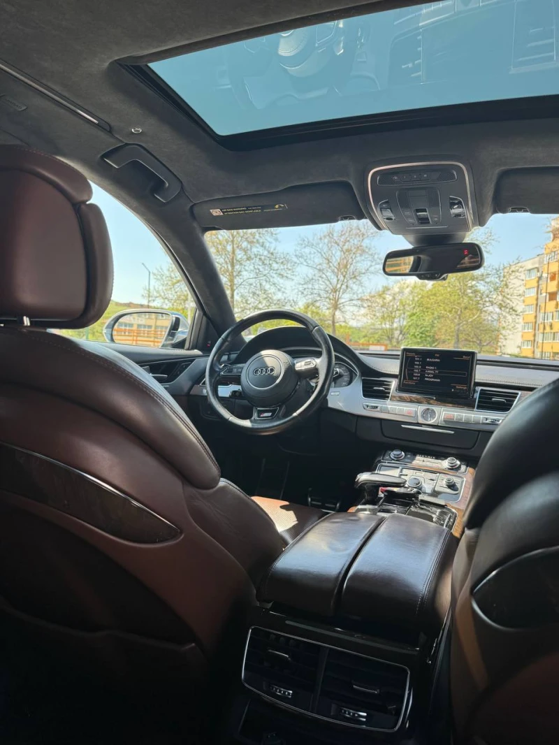 Audi S8 + 4.0L BiTurbo TFSI - 605 к.с. ВСИЧКИ ЕКСТРИ , снимка 14 - Автомобили и джипове - 52887119