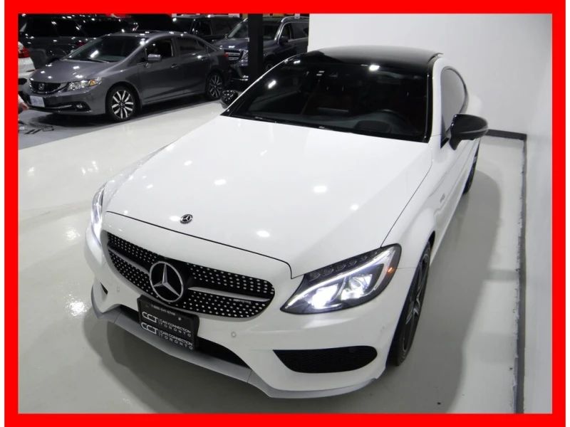 Mercedes-Benz C 43 AMG * 4MATIC Coupe * NAVI/BACKUP CAM/LEATHER/PAN * CAR, снимка 3 - Автомобили и джипове - 52906904