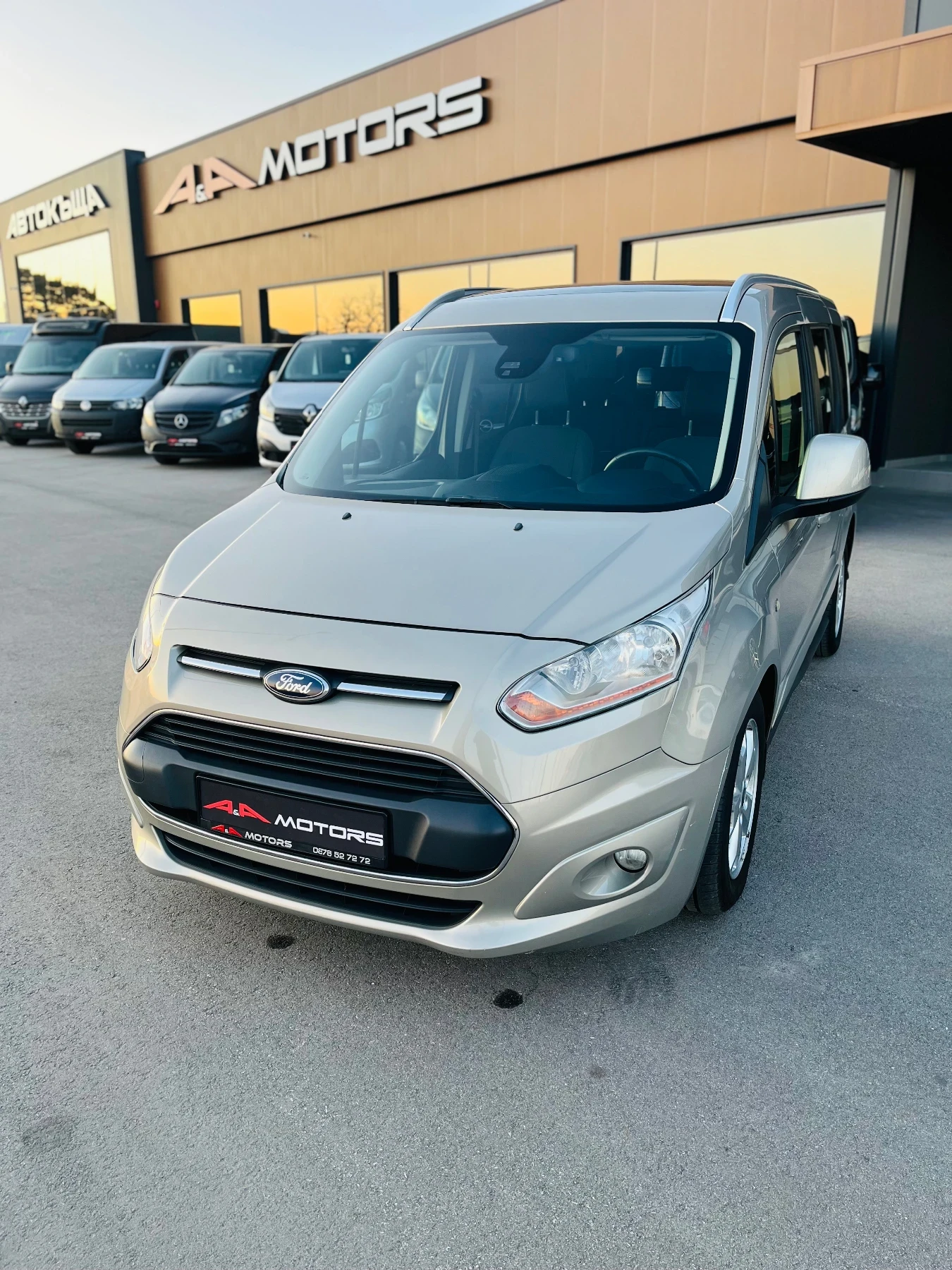 VW Caddy Ford Tourneo Connect;ПАНОРАМА;ПОДГРЕВ, снимка 1