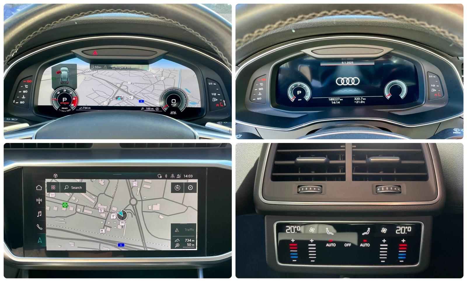 Audi A6 AVANT 3.0TDI 245HP QUATTRO LANE ASSIST EURO6D | Mobile.bg   15