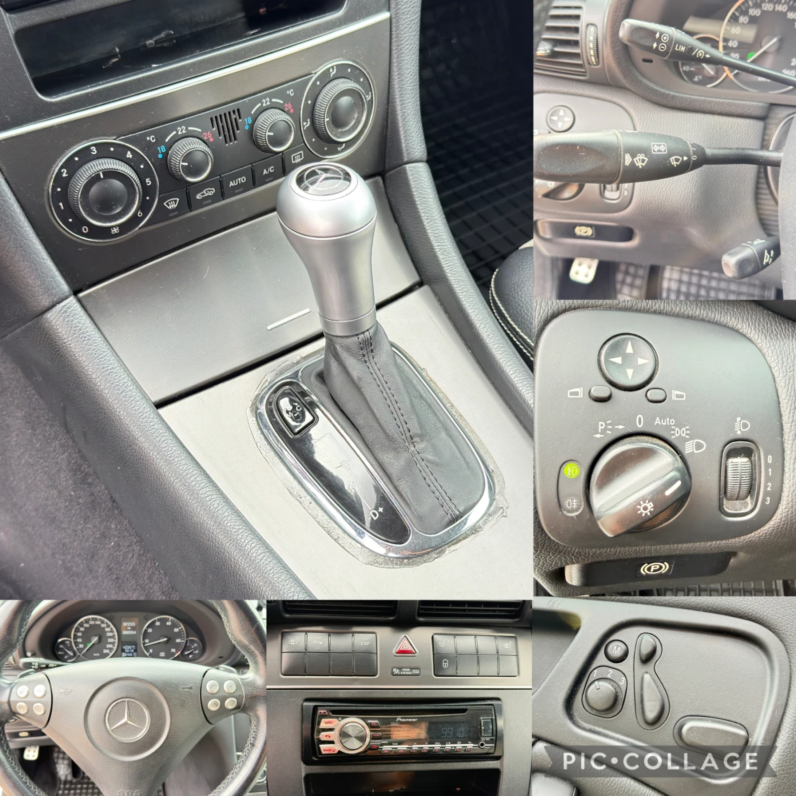 Mercedes-Benz C 180 Kompressor/Avtomatik/Koja/Parktronik, снимка 17 - Автомобили и джипове - 55212428