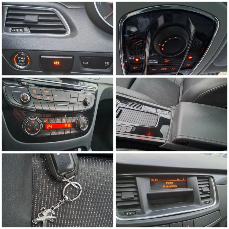 Peugeot 508 2.0 HDI, ALLURE, ПАНОРАМА, START-STOP , снимка 13 - Автомобили и джипове - 48759798