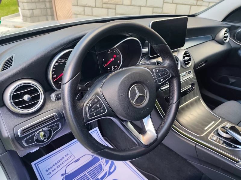Mercedes-Benz C 220 AMG Пакет 2.2cdi 170к.с Автоматик 2017г Euro 6, снимка 11 - Автомобили и джипове - 52707127