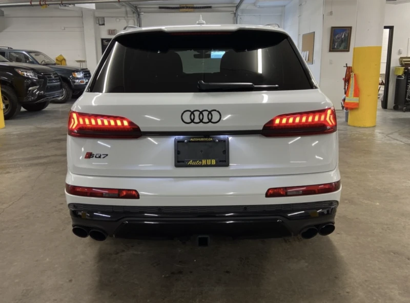 Audi SQ7 4.0TFSI* MATRIX* ОБДУХВАНЕ* ХЕДЪП* , снимка 6 - Автомобили и джипове - 53538608