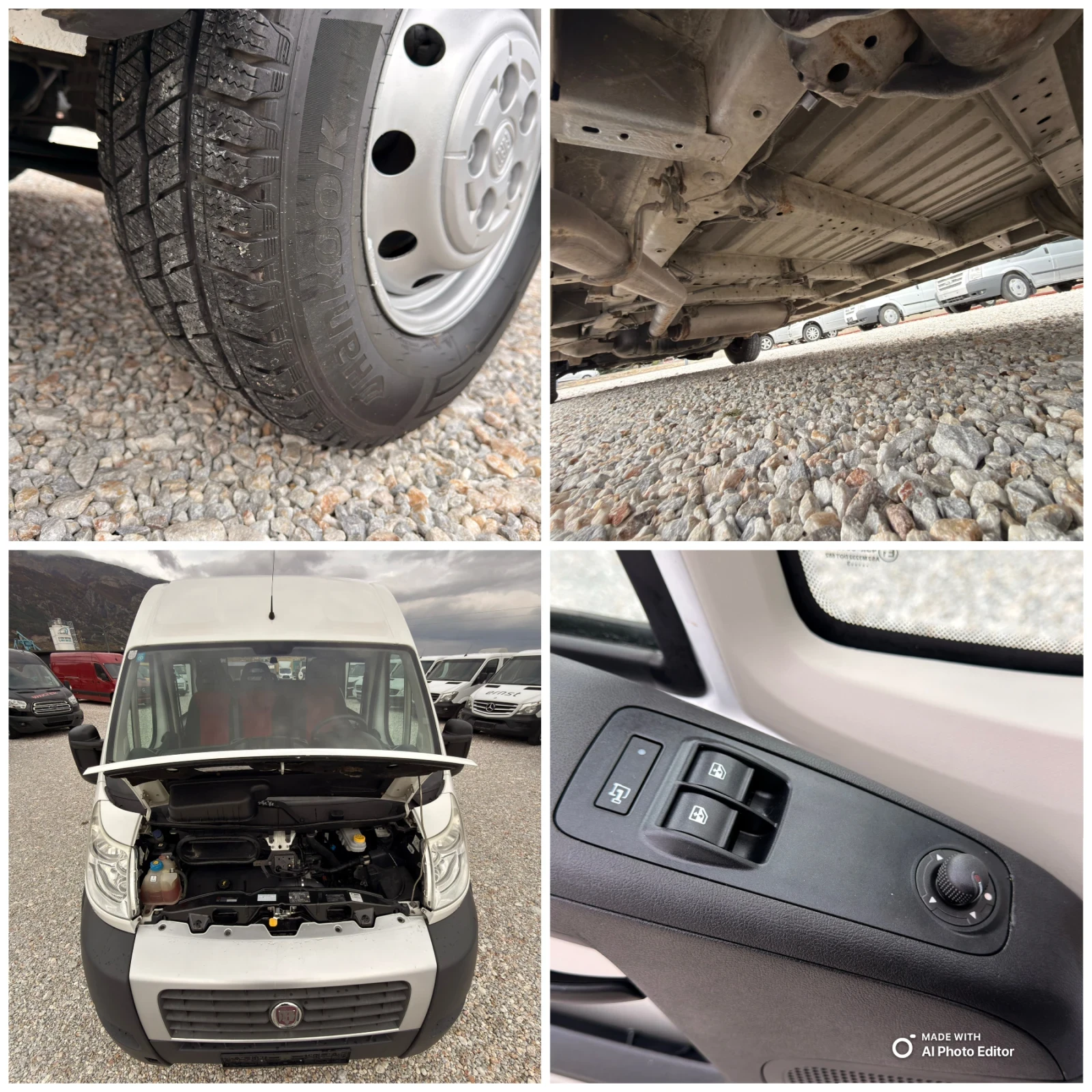 Fiat Ducato 2.3JTD-Клима-6местен-Евро5-MAXII, снимка 17 - Бусове и автобуси - 56659547