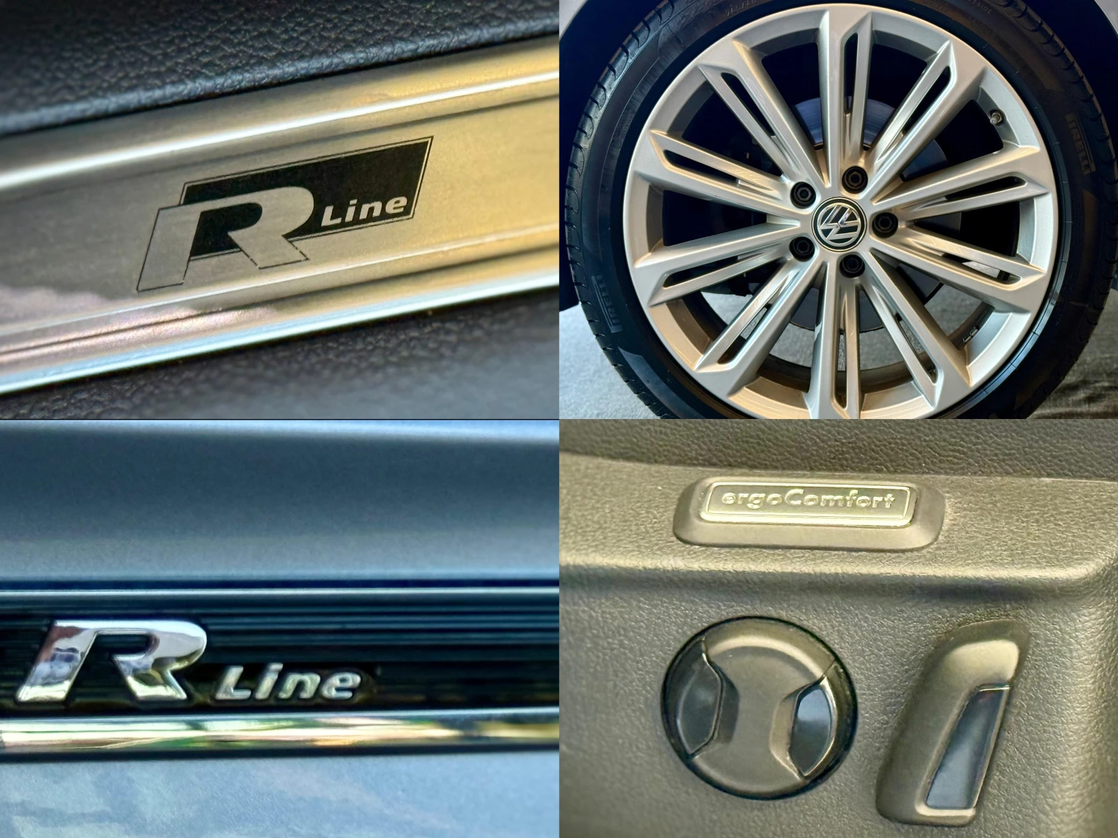 VW Passat R-Line* BlindSpot* Keyless* IQ Lights* * 360 | Mobile.bg   17