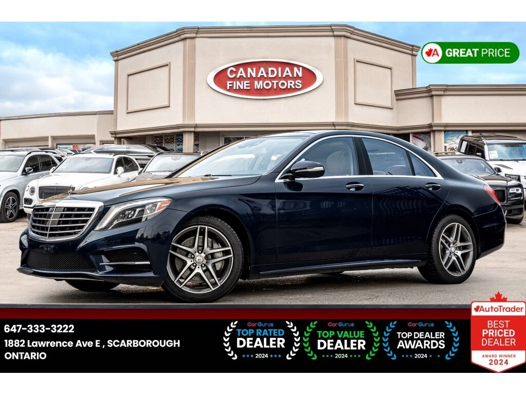Mercedes-Benz S 550 2017 4MATIC AMG PKG MASSAGE SEATS* CARFAX*  | Mobile.bg � ����������� 1