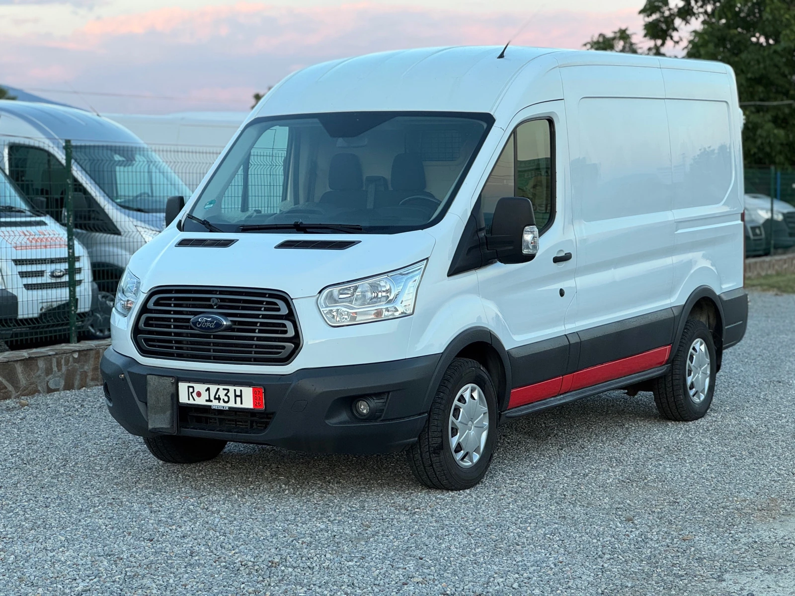 Ford Transit 2.2TDCI* 125кс* ЛЕД Фарове* Климатик* Оригинал* 6с
