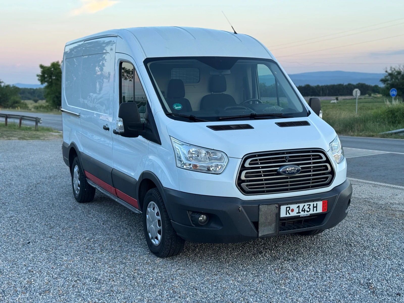 Ford Transit 2.2TDCI* 125кс* ЛЕД Фарове* Климатик* Оригинал* 6с, снимка 3 - Бусове и автобуси - 53989895