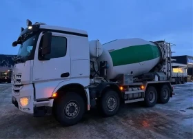 Бетон миксер Mercedes Arocs 8x4, БУРЕ 10 куб.метра, снимка 1