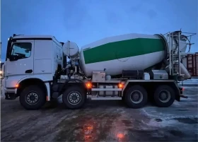 Бетон миксер Mercedes Arocs 8x4, БУРЕ 10 куб.метра, снимка 3